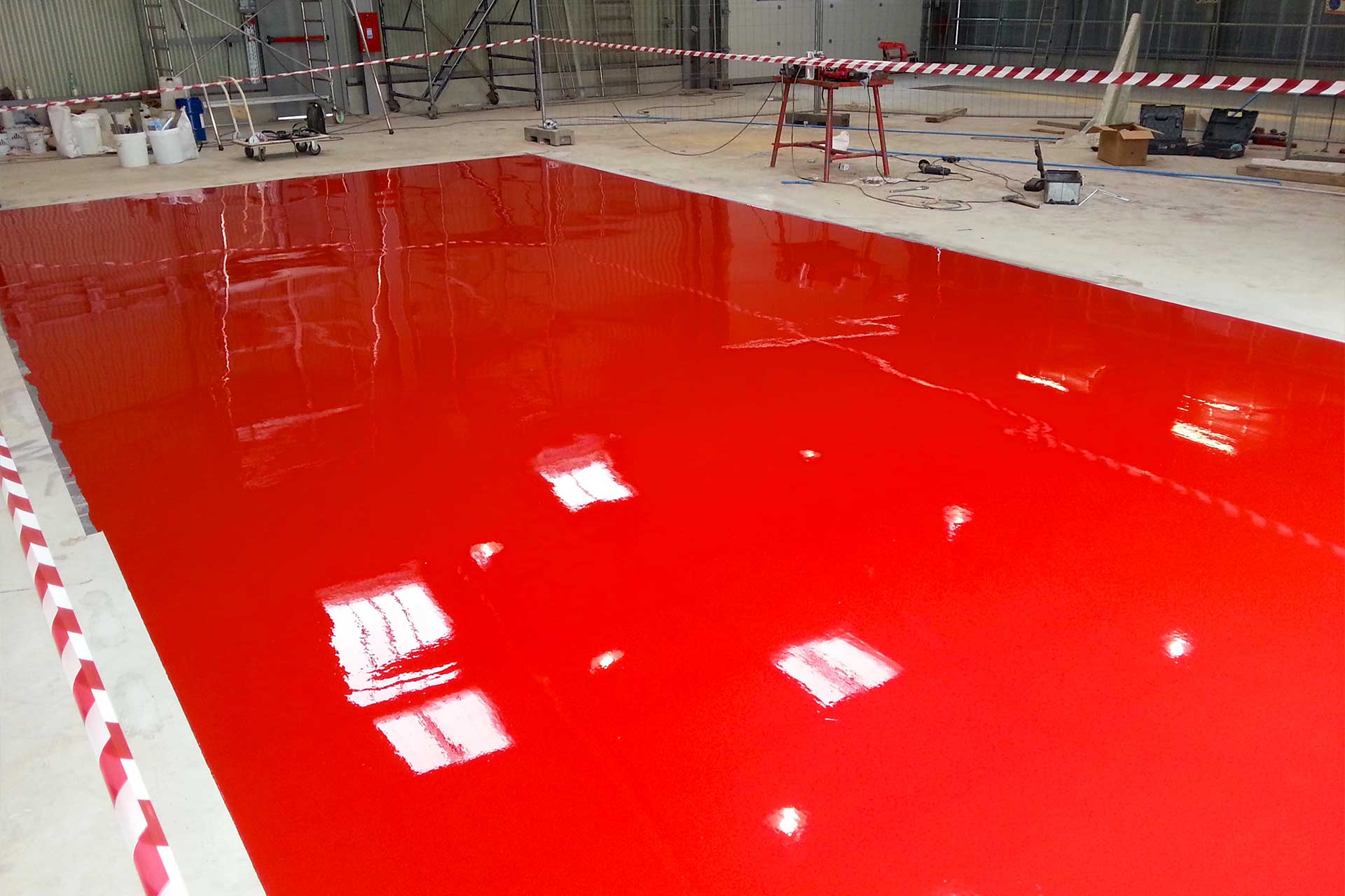 Revêtements de sols en résine époxy